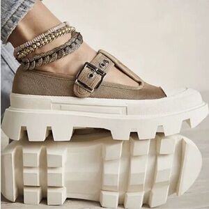 New Free People Jeffrey Campbell Marley Mary Jane Platforms